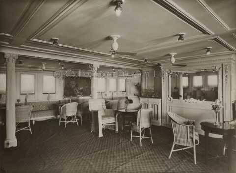 Salon de musique première classe du Angkor (MM 1921-1936)