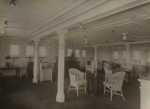 Salon de musique première classe du Angkor (MM 1921-1936)