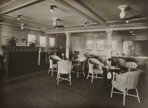 Salon de musique première classe du Angkor (MM 1921-1936)