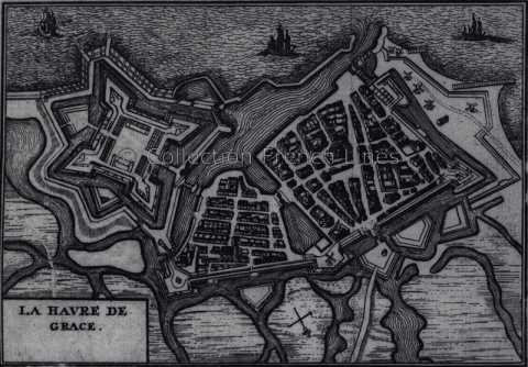 Plan de la ville du Havre