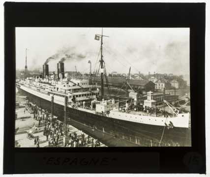 Espagne (CGT 1910) à Saint-Nazaire