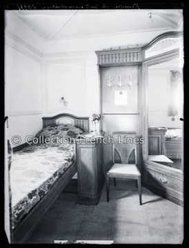 Cabine première classe du Flandre (CGT 1914)
