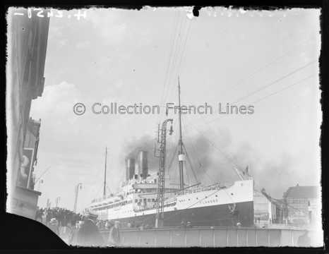 Flandre (CGT 1914) au départ de Saint-Nazaire