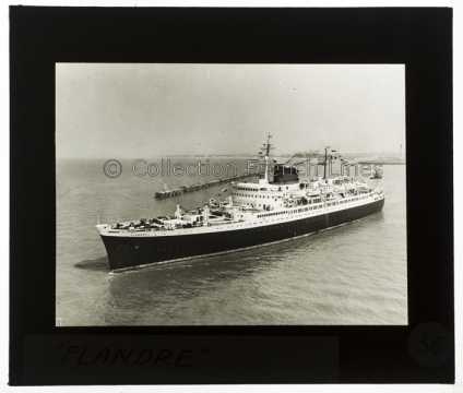 Flandre (CGT 1952) au départ de Dunkerque